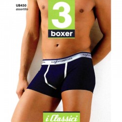 Rossoporpora 3Pack Μπόξερ Ανδρών Bielastic