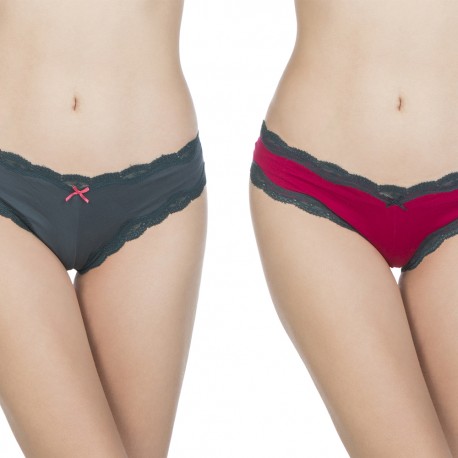ΣΕΤ 2ΤΜΧ ΣΛΙΠ ΓΥΝ.ΒΑΜΒΟΟ 95% ΕΛ.5% LACE
