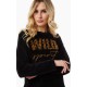 ΠΥΖΑΜΑ ΓΥΝΑΙΚΕΙΑ VELVET "WILD LOVE" MINERVA