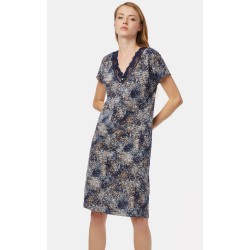 ΝΥΧΤΙΚΟ ΓΥΝΑΙΚΕΙΟ V NECK LACE MODAL MINERVA