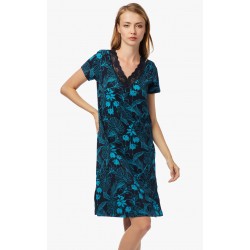 ΝΥΧΤΙΚΟ ΓΥΝΑΙΚΕΙΟ ΚΟΝΤΟΜΑΝΙΚΟ V NECK LACE MINERVA