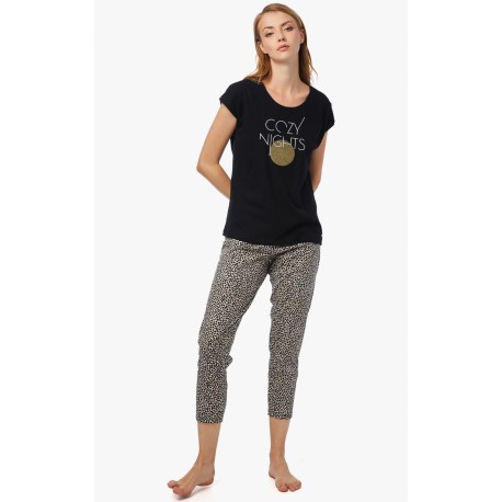 ----ΠΥΖ.ΓΥΝ.CHINO,COZY NIGHTS S22 XXL ΜΑΡΙΝ 100% ΒΑΜΒΑΚΙ
