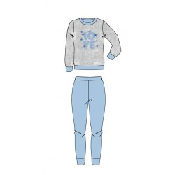 Lydia Creations Νυκτικό Γυναικείο Κοντομάνικο Μαργαρίτες