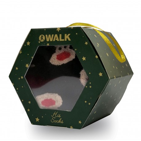 ΣΕΤ 2 ΖΕΥΓΗ ΚΑΛΤΣΕΣ ΑΝΔΡΩΝ BAMBOO XMAS GIFT BOX WALK
