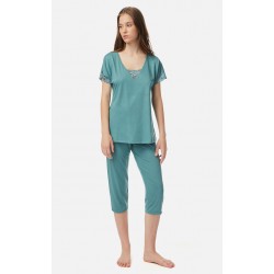 -ΠΥΖ.ΓΥΝ.CAPRI C/MD LACE TRIM 50%ΒΑΜΒΑΚΙ-50%MODAL