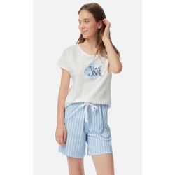 ΠΥΖ.ΓΥΝ.L/SHORTS FISH 100%ΒΑΜΒΑΚΙ