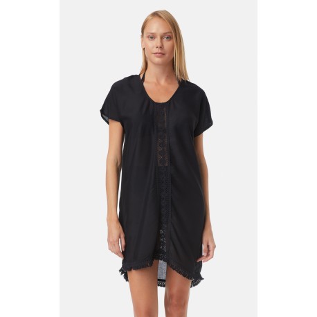 ----BEACHW.DRESS VSCZ-RAY.BRODERIE M ΛΕΥΚΟ 100% RAYON