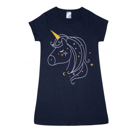 Pretty Baby Unicorn Νυκτικό Κοντομάνικο Κοριτσιών