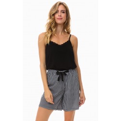 SHORTS ΠΥΤΖΑΜΑΣ ΒΑΜΒΑΚΕΡΟ MIX PRINTS MINERVA