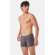 Minerva Sporties Bamboo Boxer Long με εξωτερικό λάστιχο 2pack