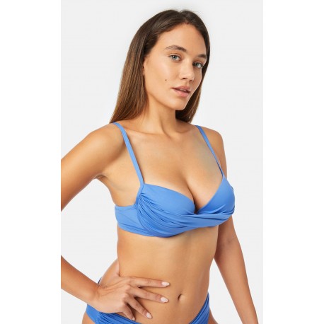 Minerva Panama Push Up Bikini Top C CUP