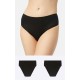 Minerva 2Pack Fimelle Midi Invisible TENCEL™ Modal
