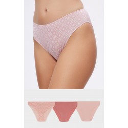 Minerva 3Pack Fimelle TENCEL™ Modal Γυναικείο Brazil Invisible Σλιπ
