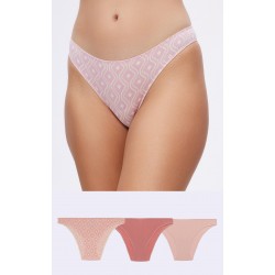 Minerva 3Pack Fimelle TENCEL™ Modal Γυναικείο Rio Invisible Σλιπ