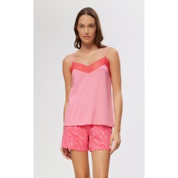 Minerva TENCEL™ Modal Αμάνικη Μπριτέλα Γυναικεία Πυτζάμα