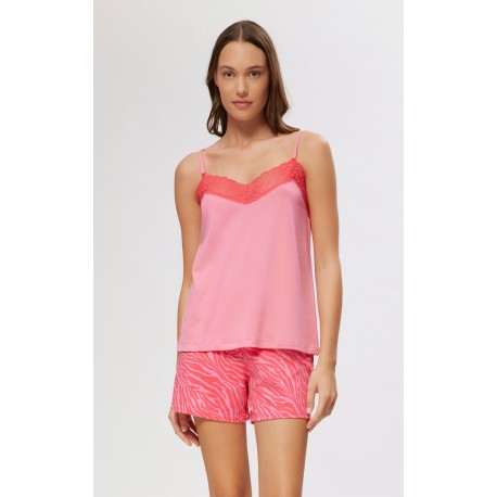 Minerva TENCEL™ Modal Αμάνικη Μπριτέλα Γυναικεία Πυτζάμα