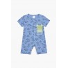 Pretty Baby Happy Βαμβακερό Φορμάκι Βρεφικό Μακρυμάνικο SS24