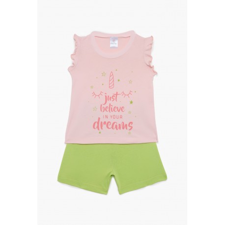 Pretty Baby Ice Cream Πυτζάμα Κοριτσιών Θερινή