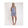 admas Soft Stripes Πυτζάμα Γυναικεία