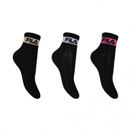 Fila 3Pack Κάλτσες Γυναικείες Ημίκοντες