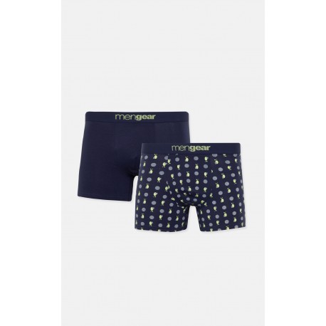 Minerva 2Pack Men Gear Lemon Dots Ανδρικά Μποξεράκια