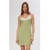 Minerva TENCEL™ Modal Γυναικεία Νυχτικιά με δαντέλα