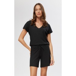 Minerva Μονόχρωμο TENCEL™ Γυναικείο Μακρύ Σορτς
