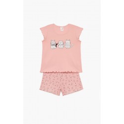 Minerva Kitty Rib Παιδική Πυτζάμα