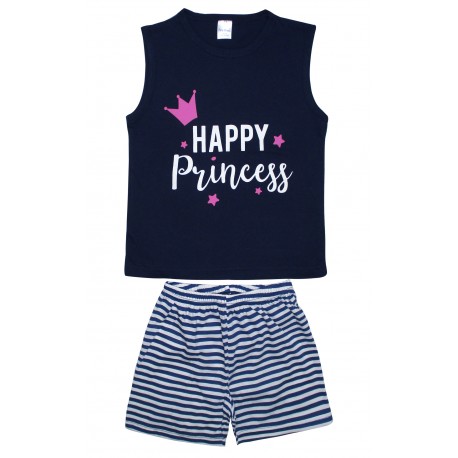 Pretty Baby Princess Πυτζάμα Κοριτσιών Θερινή