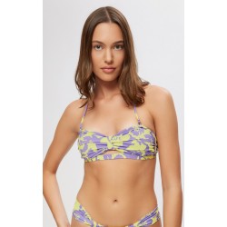 Minerva Amy Bandeau Bikini Top