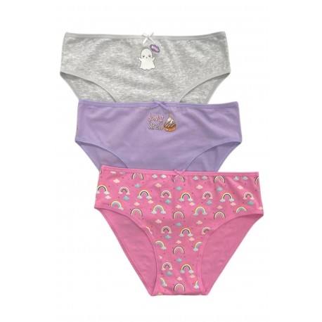 IDER 3Pack Σλίπ Κοριτσιών