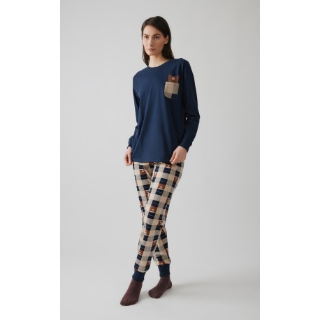 Minerva Bear Γυναικεία Φούτερ Πυτζάμα