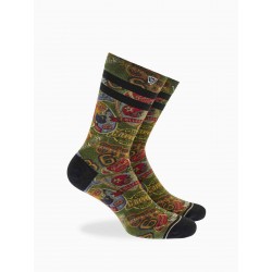 Walk Κάλτσα Ανδρών Bamboo 360 Printed "Faces"