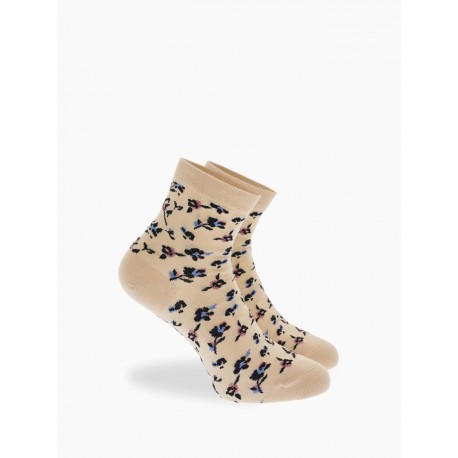Walk Κάλτσα Γυναικεία Βαμβακερή Με Σχεδιο floral