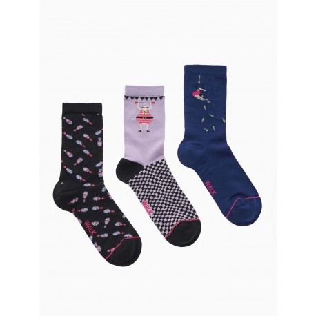 Walk 3Pack Παιδικές κάλτσες από bamboo