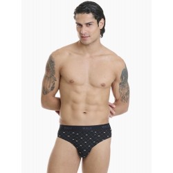 Walk Bamboo Ανδρικό Σλιπ με Σχέδια mustaches