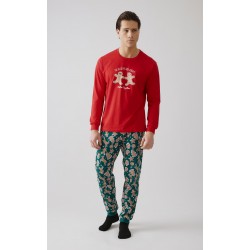 Minerva X-MAS Biscuit Unisex Πυτζάμα