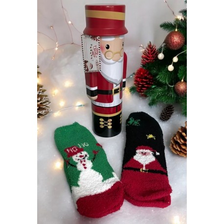 IDER 2-PACK ΧΝΟΥΔΩΤΕΣ ΚΑΛΤΣΕΣ ΥΠΝΟΥ XMAS BOX