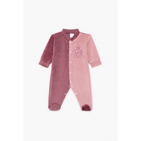 Pretty Baby Mini Boss Φορμακι Βρεφικό Μακρυμάνικο Velvet