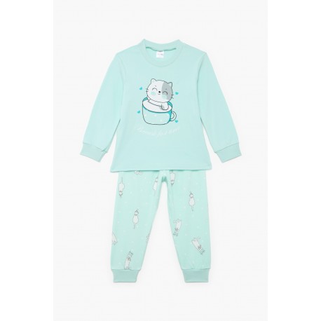 Pretty Baby Breakfast Time Πυζάμα παιδική χειμερινή