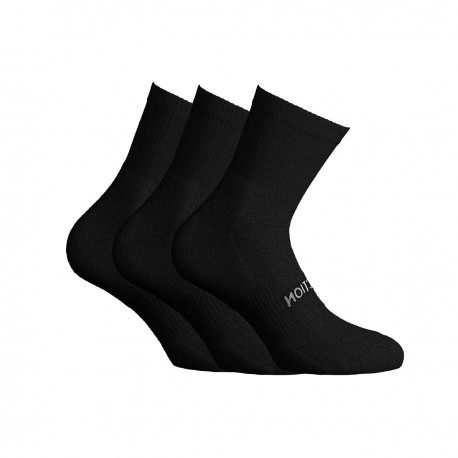 Walk 3Pack Aθλητικές Bαμβακερές Ημίκοντες Κάλτσες