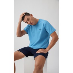 Minerva Ανδρική Πυτζάμα με V λαιμόκοψη