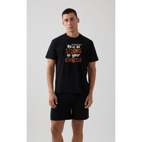 Minerva Εμπριμέ Ανδρικό Παντελόνι Πυζάμας