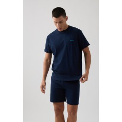 Minerva Εμπριμέ Ανδρικό Παντελόνι Πυζάμας