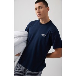 Minerva Εμπριμέ Ανδρικό Παντελόνι Πυζάμας