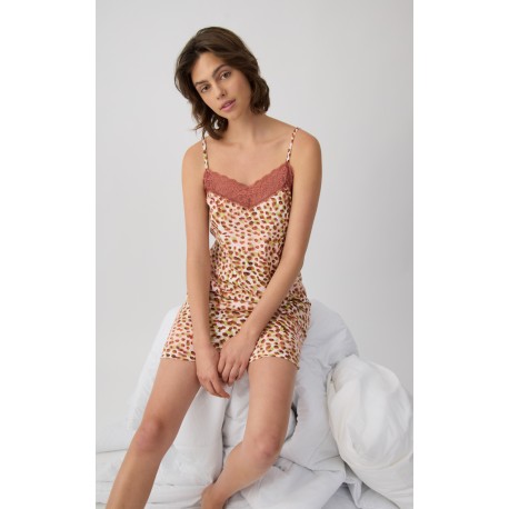 Minerva Maternity Γυναικεία Αμάνικη Μπριτέλα Νυχτικιά