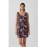 Minerva Exotic Floral Γυναικεία Αμάνικη Νυχτικιά