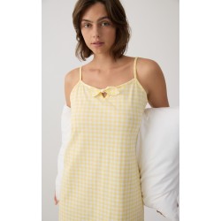 Minerva Leopard Γυναικεία Κοντομάνικη Κάπρι Πυτζάμα με V λαιμόκοψη