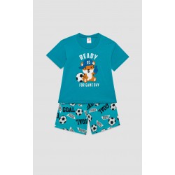 Minerva Goal Time Κοντομάνικη Βρεφική Πυτζάμα