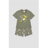 Minerva Wild Life Κοντομάνικη Βρεφική Πυτζάμα